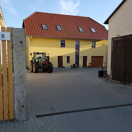 Ferienwohnung Mit Bauernhofflair โลเบา ภายนอก รูปภาพ